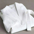 Cotton Waffle Weave Bathrobe – 200 Thread Count Soft & Absorbent Spa Robe