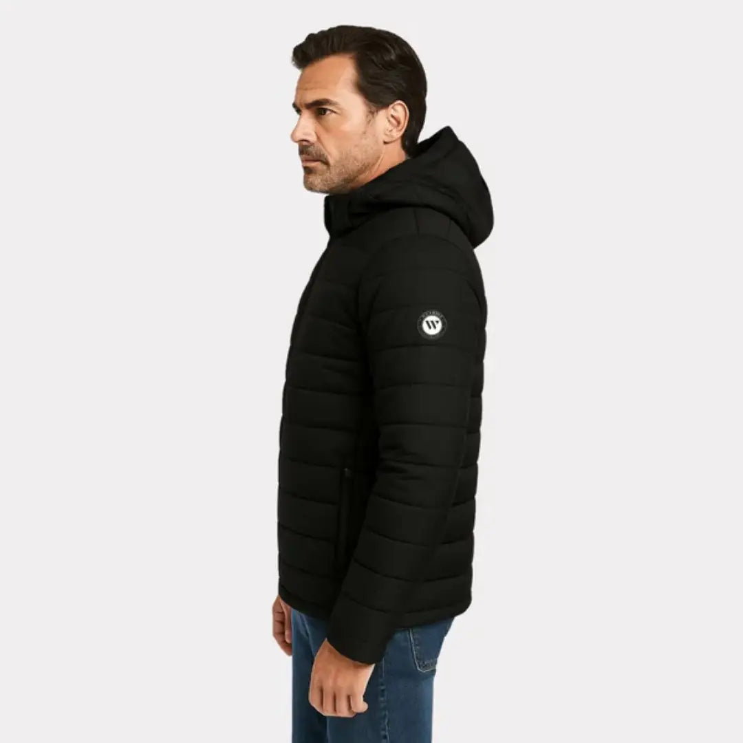 Premium Detachable Hood Puffer Jacket – Warm Quilted Winter Outerwear