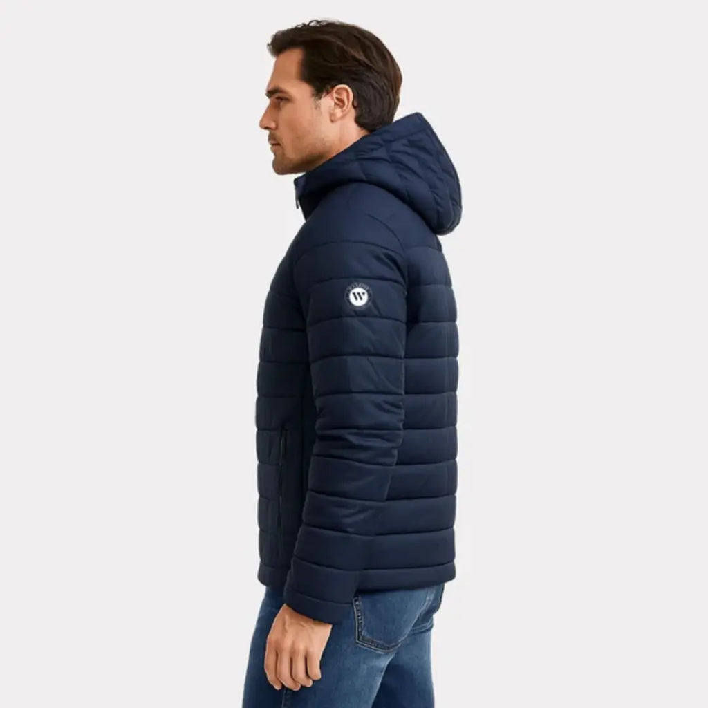 Premium Detachable Hood Puffer Jacket – Warm Quilted Winter Outerwear