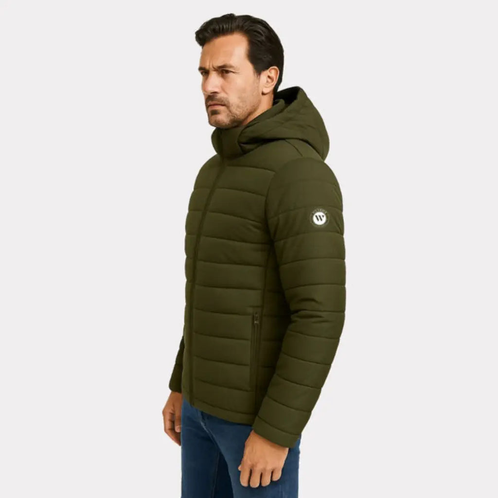 Premium Detachable Hood Puffer Jacket – Warm Quilted Winter Outerwear