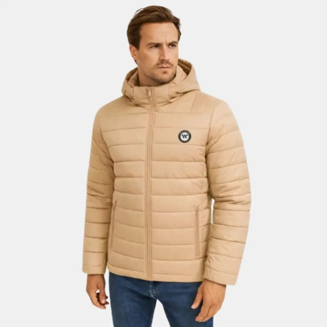 Premium Detachable Hood Puffer Jacket – Warm Quilted Winter Outerwear