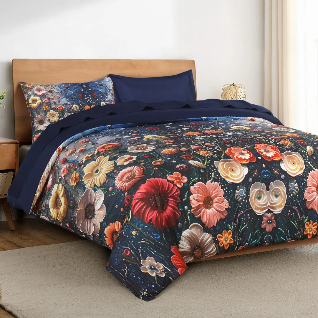 Premium Digital Print Duvet Cover Set – Includes Matching Pillow Covers