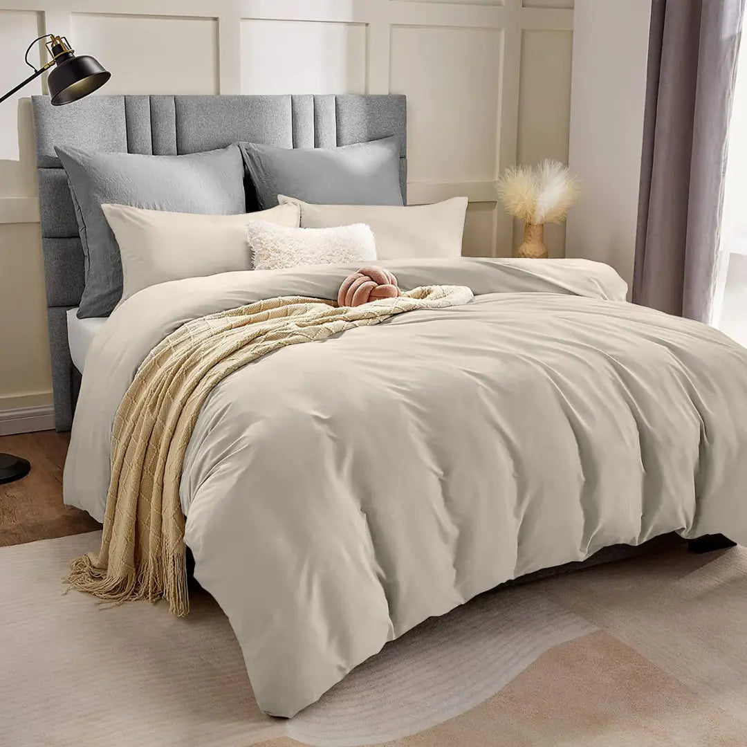 Luxury Duvet & Pillow Cover Set – Soft, Breathable & Stylish