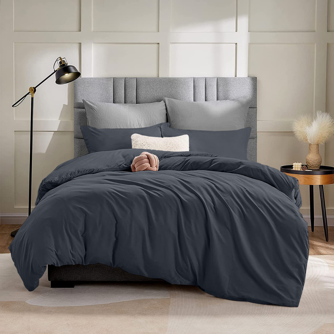 Luxury Duvet & Pillow Cover Set – Soft, Breathable & Stylish