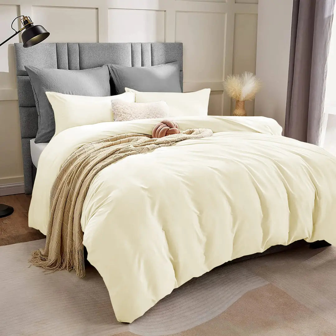 Luxury Duvet & Pillow Cover Set – Soft, Breathable & Stylish